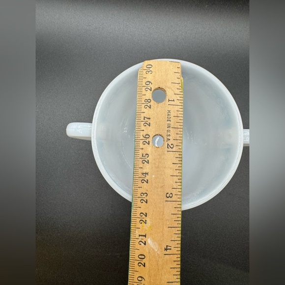 VTG Macbeth Evans American Sweetheart Sugar Bowl Depression Monax Glass - Picture 5 of 9